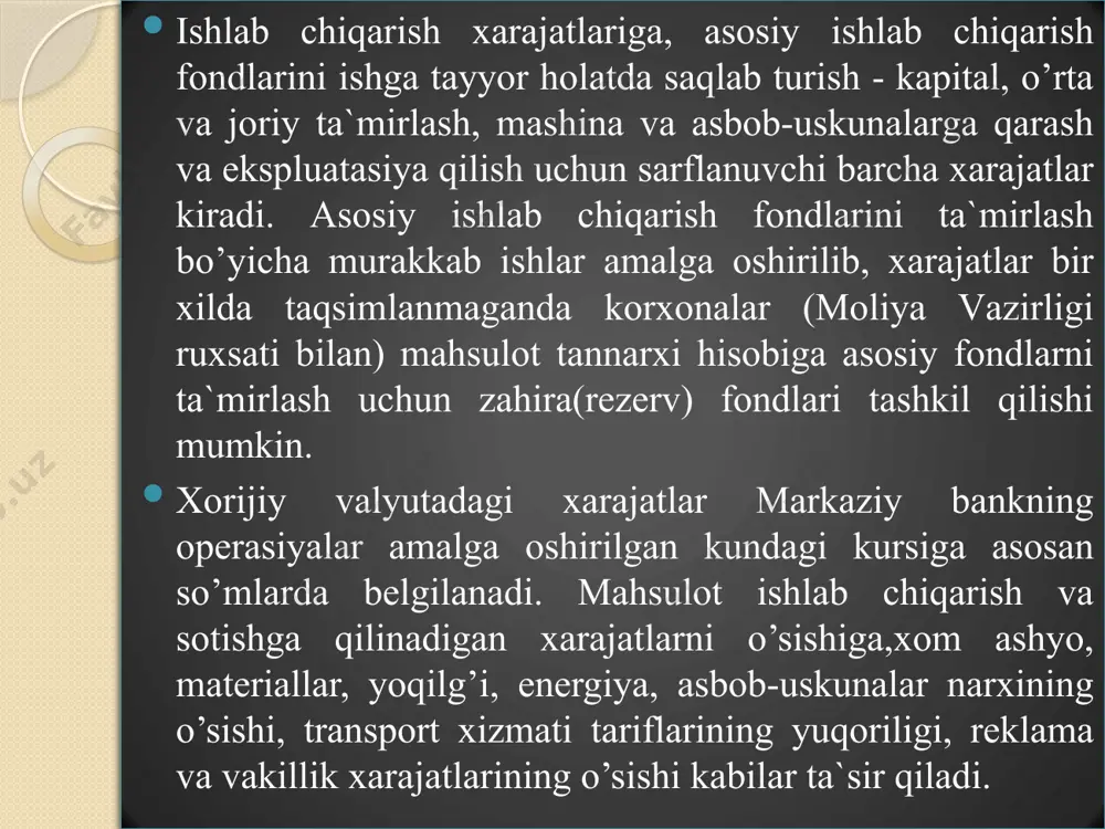 kаrimоv. o’zbеkistоn – bоzоr munоsаbаtlаrigа o’tishning o’zigа xоs yo’li. t., “o’zbеkistоn”, 1993 www.arxiv.uz