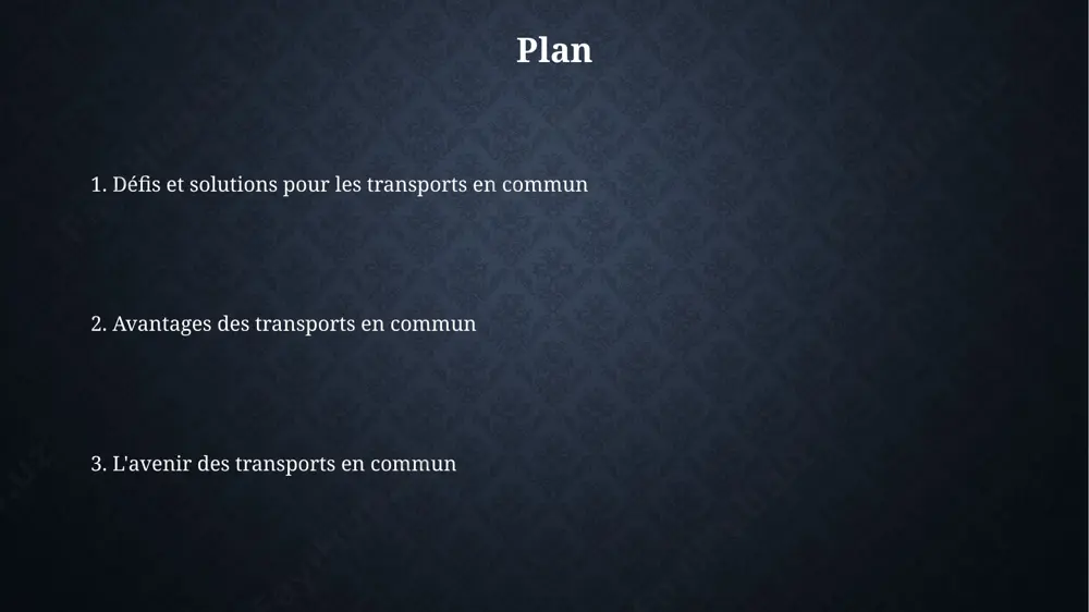 de l'empreinte carbone. ils émettent environ 45% de co2 de moins par passager-kilomètre que les voitures individuelles, contribuant à un environnement plus durable. défis actuels des transports en commun l'évolution des habitudes de travail, notamment le télétravail qui a augmenté de 25%, réduit la demande aux heures de pointe, obligeant à repenser les horaires et la capacité des services de transport public. l'investissement insuffisant dans l'infrastructure, avec un déficit estimé à 20 milliards d'euros en france, entrave la modernisation du réseau et la réduction des émissions de gaz à effet de serre de 37% d'ici 2030. exemples de réussite de systèmes de transport en commun le métro de singapour a réduit la congestion routière de 15 %, transportant plus de 3 millions de passagers par jour. son taux de ponctualité dépasse les 99,9 %, un exemple d'efficacité. le réseau de tramway de zurich transporte environ 200 millions de passagers annuellement. …