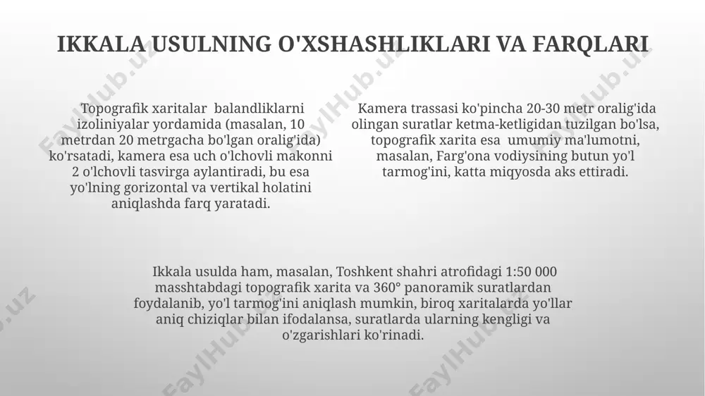 aftomabil yo‘llarini topografik xaritada trassalash va kameral trassalashning mohiyati - Page 4