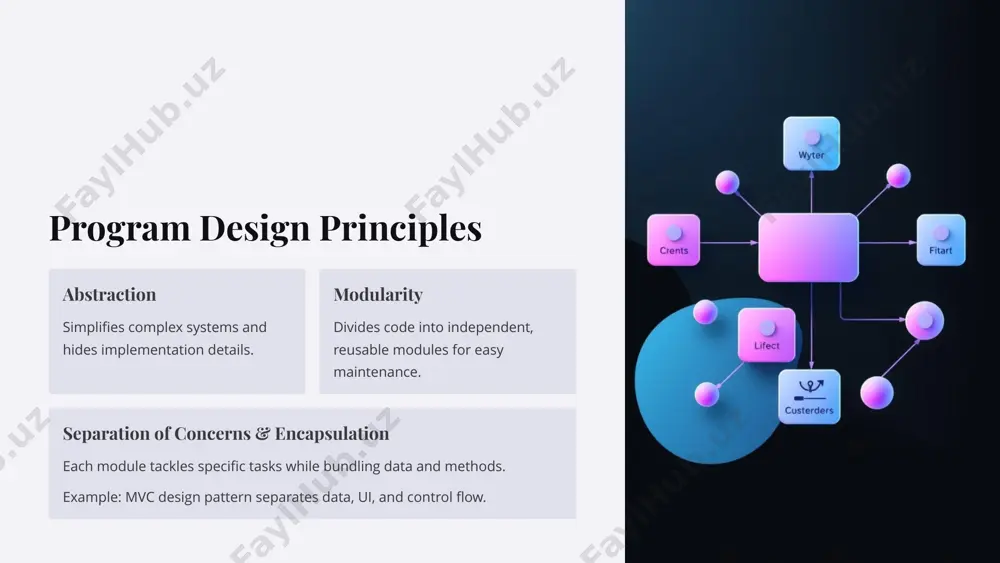 ed approaches to solve problems effectively. right choice select language based on specific project needs and goals. 8 analyze project identify requirements and constraints precisely. choose paradigm select programming style that fits project goals. apply principles use design principles to organize the code efficiently. implement & review develop and refine code with continuous feedback. next steps 9 10 image1.png image2.png image3.png image4.png image5.png image6.png image7.png image8.png image9.png image10.png image11.png image12.png