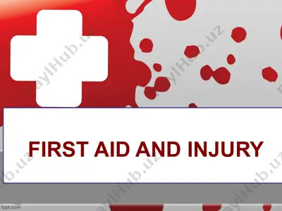 first aid and injury — PPTX
