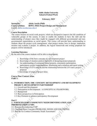 bswc-30421 project design and management — DOC