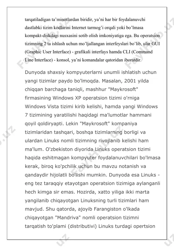 ssembler tilida muayyan hisoblash mashina uchun yozilib, boshqa kompyuterlarda ishlamagan. bunday muammoni bartaraf qilish uchun tomson turli kompyuterlarda ishlaydigan operatsion tizimni tuzish maqsadida yangi bi ("b") nomli dasturlash tilini yaratishga urinadi. bu ishni richi oxirigacha yetkazadi va yangi, universal dasturlash tilga si("s") nomini beradi. keyinchalik bu til ko'p yillarga asosiy dasturlash tiliga aylanib, juda katta hurmatga ega bo'ladi va "dasturlash tillarining qiroli" nomini oladi. "bell labs" kompaniyasiga tomson va richi yaratgan operatsion tizim yoqib, 1971 yili loyihani davom yettirish uchun yangi pdp-11 kompyuter sotib oladi. bu kompyuter uchun yuniks operatsion tizim to'liq si tilida qayta yozilganda, boshqa kompyuterlarga ham yuniks -ni ko'chirib, o'rnatish imkoniyati paydo bo'ladi. 1974 yili tomson va richi "communications of the acm" jurnalida yuniks operatsion tizimi haqida birinchi maqolani nashr etishadi. ular yuniksning umumiy tuzilishi haqida ma'lumotlar berishadi. 1974 yil iyul oyi holatiga 600-ta kompyuterga o'rnatilgan deb yozishadi. bu raqamlarni tasavvur qilish uchun yana o'tmishni eslash kerak. …