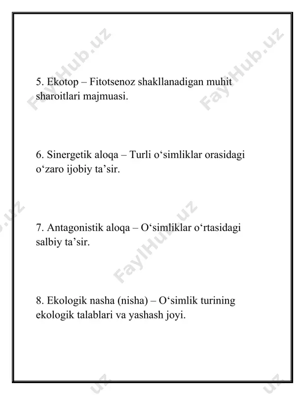 geobotanika fanidan mustaqil ish - Page 3