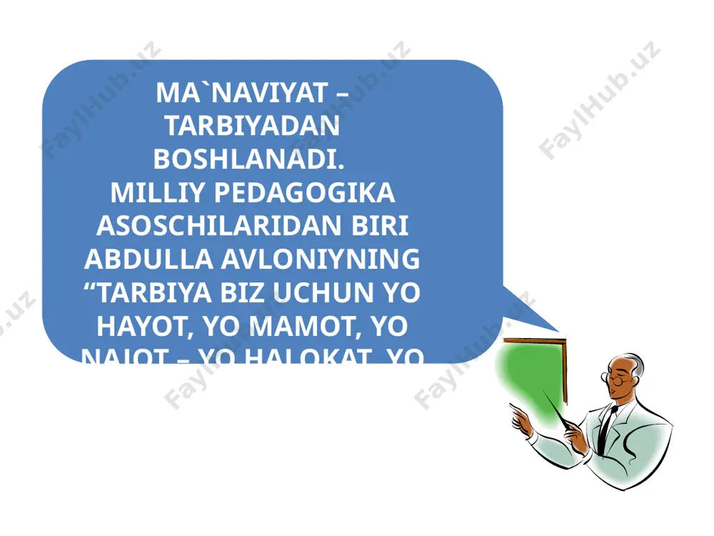 talaba yoshlarning ma`naviy-axloqiy odatlarini tarbiyalashning vazifalari - Page 5