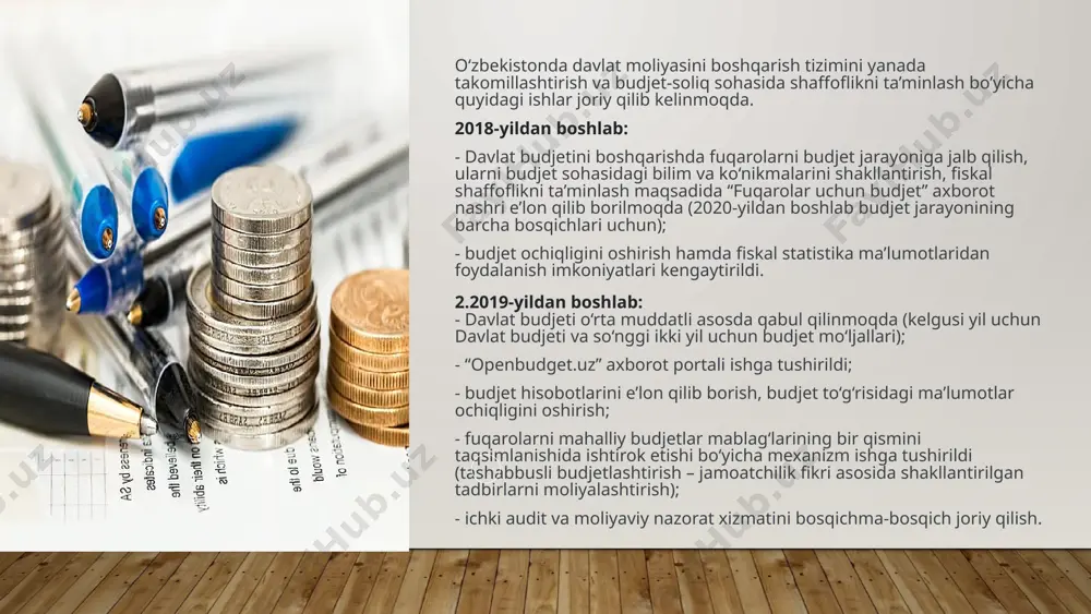 bergandi. bu 2023-yilda rejalashtirilgan taqchillikning beshdan bir qismidan ko‘proq hisoblanadi (25,1 trln so‘m, gap davlat budjeti haqida ketmoqda, konsolidatsiyalashgan budjet haqida emas). shuningdek, bu ko‘rsatkich 2021-yilning shu davriga nisbatan 17,4 barobar ko‘p (2020-yildagidan 20,4 baravar). yanvar oyining o‘rtalaridan boshlab vazirlik kamida 2019-yildan beri e’lon qilib kelinayotgan budjet daromadlari va xarajatlari to‘g‘risidagi ma’lumotlarni berishni to‘xtatdi. 28-avgust kungi ma’lumotlarga ko‘ra, davlat budjeti xarajatlari 3 trln 250 mlrd so‘mni tashkil etdi va bu daromadlariga nisbatan 456 mlrd so‘mga yoki 7 barobar ko‘p hisoblanadi. 29-avgust kuni daromadlar 1,58 trln so‘m, xarajatlar 1,32 trln so‘mga yetdi. xarajatlarning keskin o‘sishi pensiya va nafaqalarning mustaqillik bayrami oldidan to‘lanishi bilan bog‘liq bo‘lishi mumkin. pensiya jamg‘armasi ma’lumotlariga ko‘ra, mablag‘ fuqarolarning kartalariga 29−31-avgust kunlari o‘tkazilishi rejalashtirilgan. eslatib o‘tamiz, bosh vazir o‘rinbosari — iqtisodiyot va moliya vaziri jamshid qo‘chqorov birinchi yarimyillikda o‘zbekiston davlat budjeti xarajatlari daromadlaridan 29 trln so‘mga (2,5 mlrd dollar) ko‘proq bo‘lganini ma’lum qilgandi. 2023-yil yakuniga ko‘ra profitsit prognoz …