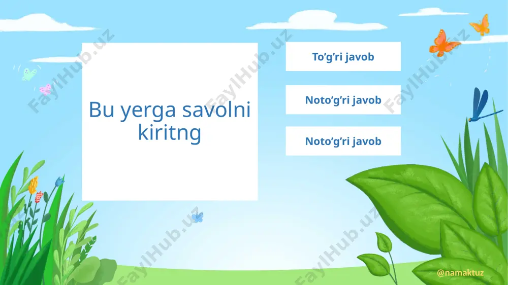 interaktiv test taqdimoti - Page 5