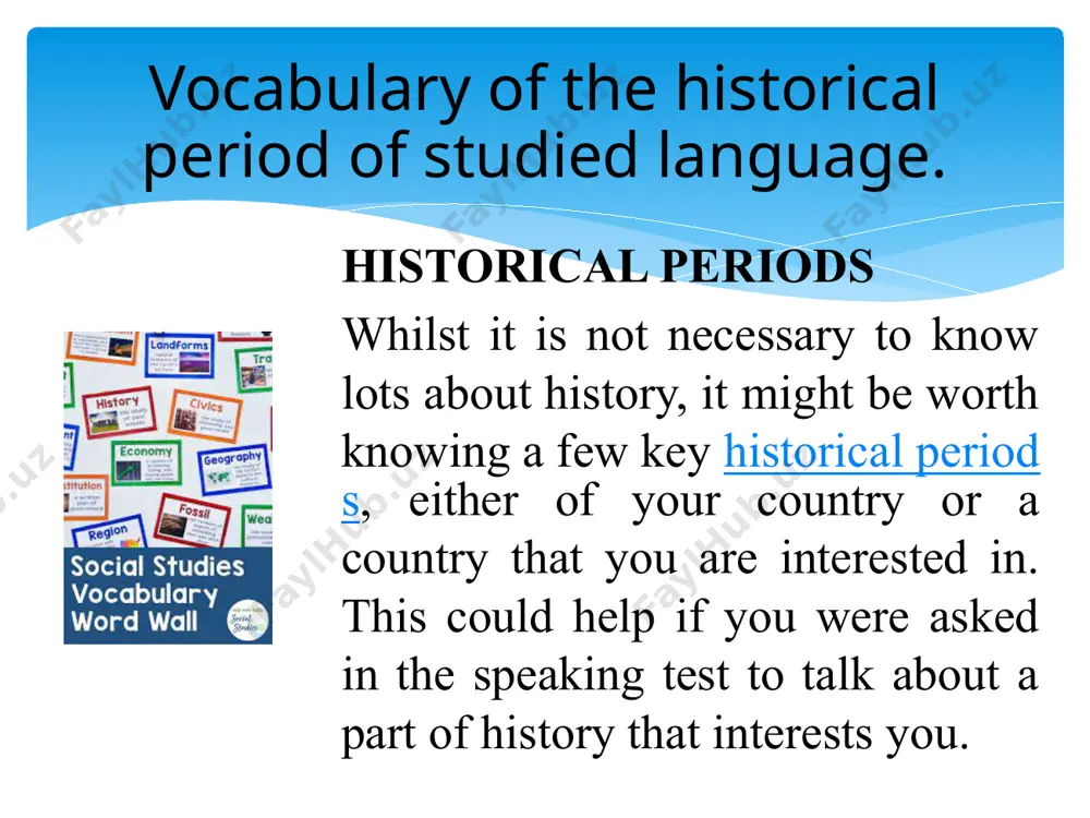 history vocabulary - Page 4