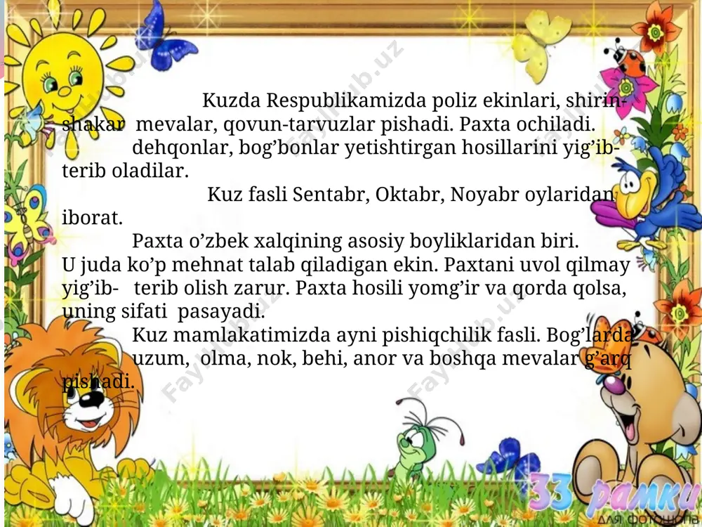 tabiatshunoslik fanidan 1 soatlik dars ishlanmasi - Page 5