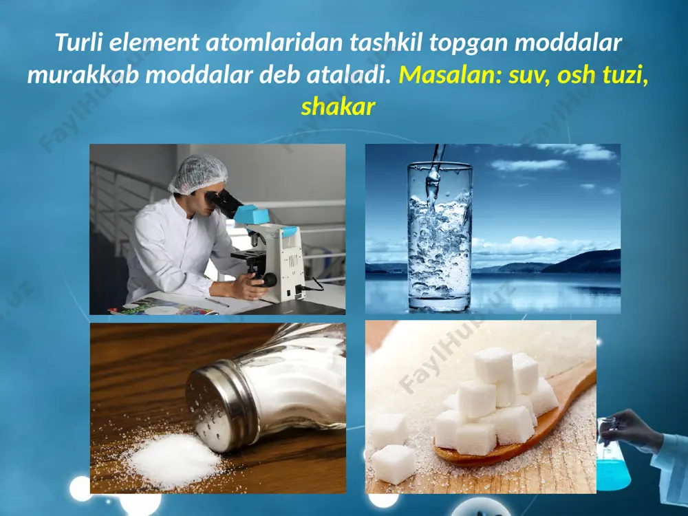 oddiy va murakkab moddalar. 7 - sinf - Page 4