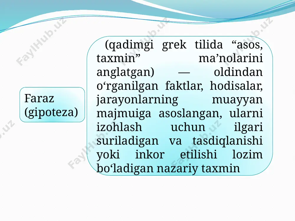 ilmiy faraz. ilmiy tadqiqot usullari - Page 3