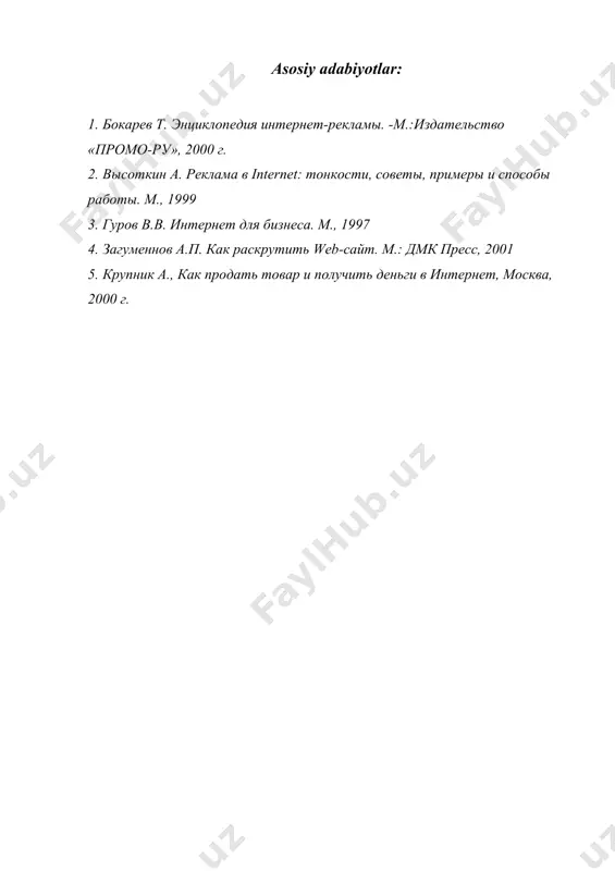 integrallashgan internet marketing kommunikatsiyalari amaliyot va nazariya - Page 5
