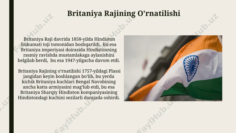 hindistonning buyuk britaniya mustamlakasiga aylanishi - Page 3