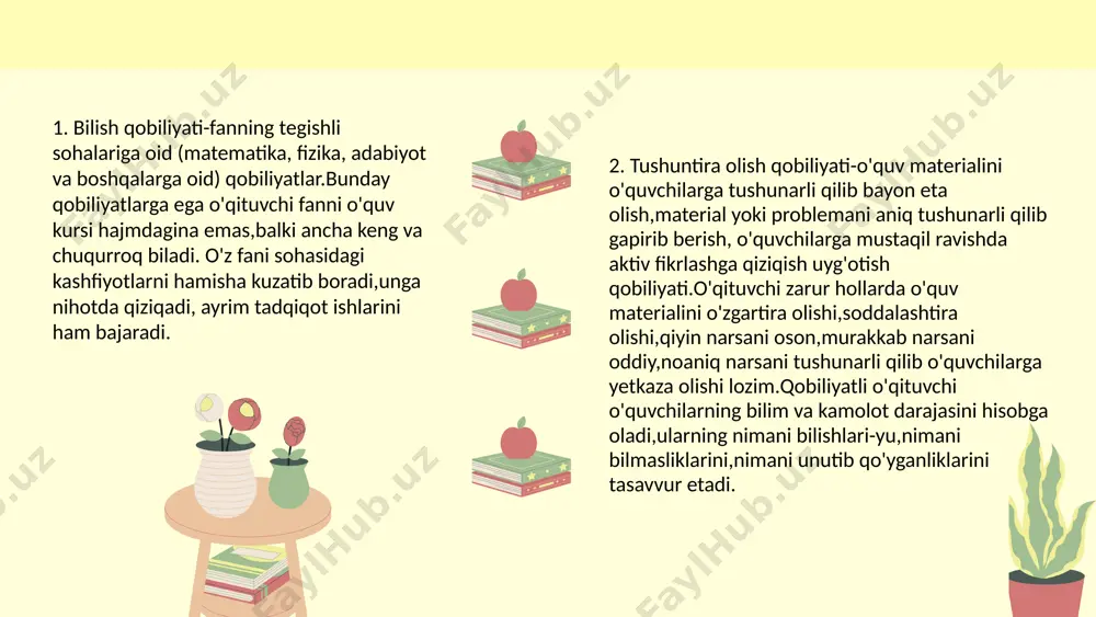 pedagogik qobiliyat va uning o’qituvchi faoliyatidagi o’rni - Page 4