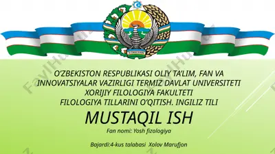 yoshfizologiya — PPTX