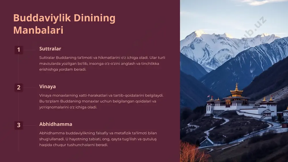 buddaviylik dinining paydo bo'lishi: asoslari va qadriyatlari - Page 5