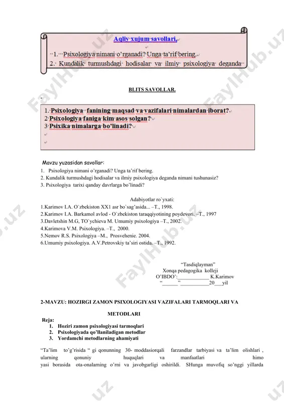 ushbu jaiayonning o‘ziga xos xususiyatlari, uning qonuniyatlarini bolalar psixologiyasi tadqiq etadi. 1.1. fanning asosiy kategoriyalari bolalar psixologiyasi fanining asosiy kategoriyalari, ya’ni tushunchalari qatoriga quyidagilar kiradi: “ yosh “, “bolalik”, “taraqqiyot”, “o‘sish”, “determinizm”, “geteroxronlik’, “tizimlilik”. albatta, fanning kategoriyalari faqat bu tushunchalar bilan cheklanmaydi. asosiy kategoriyalar jumlasiga bulardan tashqari, “taraqqiyotning ijtimoiy vaziyati, “yetakchi faoliyat tipi’, va boshqa bir qator tushuncha lami kiritish mumkin. bu tushunchalar psixologiya sohasidagi ilg‘or tadqiqotlar natijasida shakllangan va fanga olib kirilgan. bolalar psixologiyasi fanini o‘rganish ma’lum ma’noda ushbu fanning kategoriyalarini o‘zlashtirishdan iborat. quyida biz bolalar psixologiyasi fanining ayrim asosiy kategoriyalari xususida alohida to‘xtalib o‘tamiz: bolalik — ontogenezning dastlabki davrlarini belgilash uchun (tug‘ilgandan o‘smirlikkacha bo‘lgan davrni belgilash uchun) qo‘llanadigan tushuncha. yosh davrlarining an’anaviy tasnifiga ko‘ra bolalik — go‘daklik (tug‘ilgandan lyoshgacha), ilk bolalik (1 yoshdan 3 yoshgacha), maktabgacha yosh (3 yoshdan 6-7 yoshgacha) va kichik maktab yoshi (6-2 yoshdan 10-11 yoshgacha) davriami o‘z ichiga oladi. bolalik jadal psixik taraqqiyot davridir. …