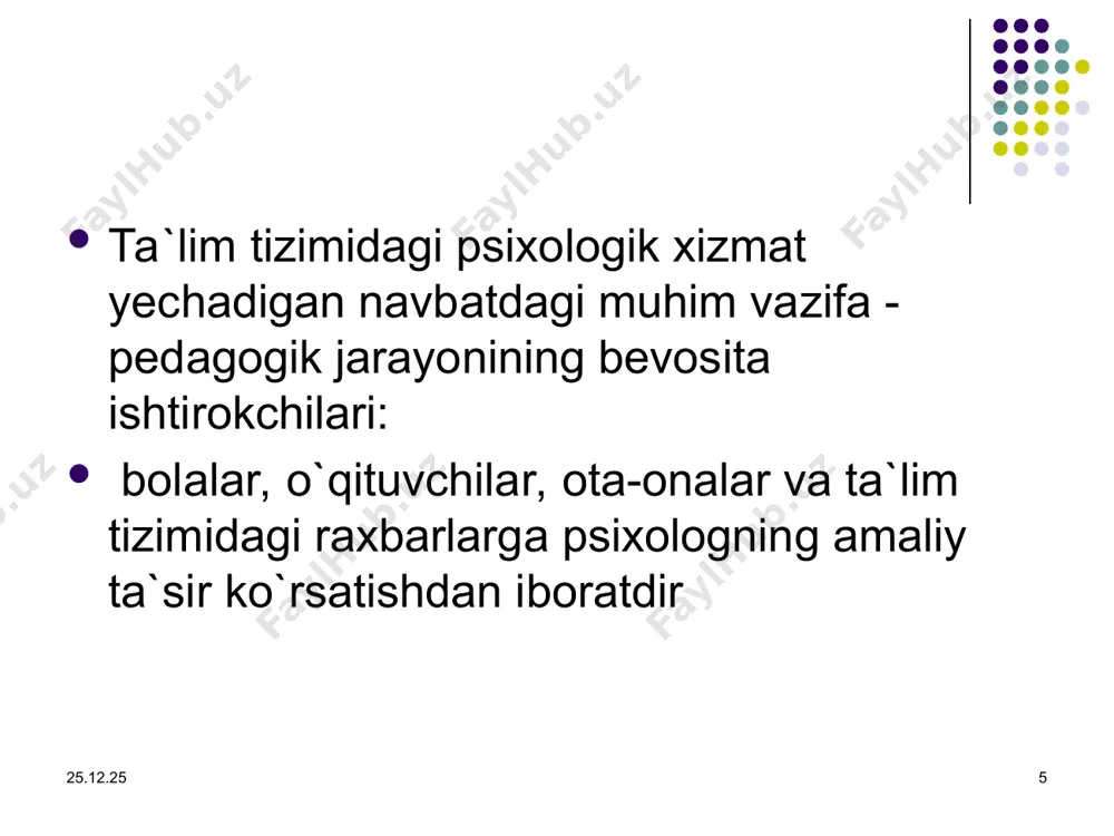 psixologik xizmatlar - Page 5