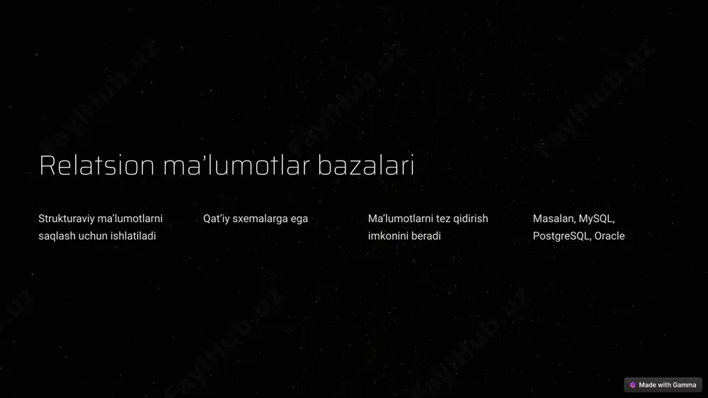 big datada katta hajmdagi ma’lumotlarni saqlash usullari - Page 3