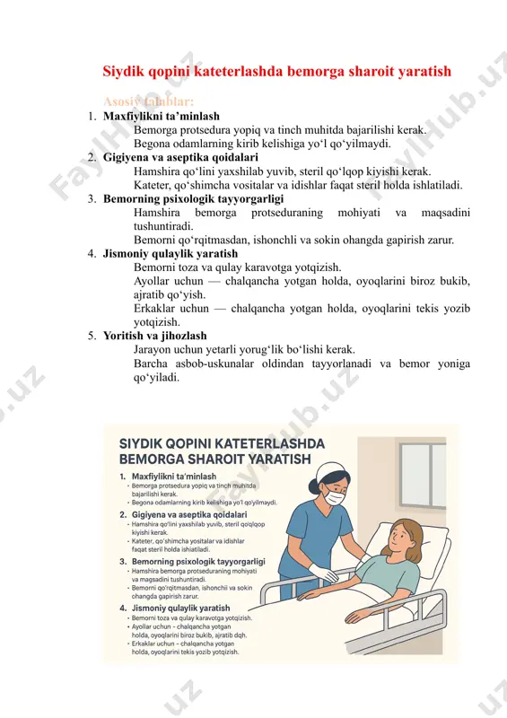 siydik ajralishi muammolarida siydik qopini kateterlash - Page 3