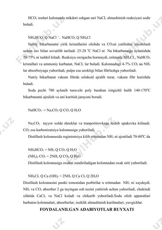 soda ishlab chiqarish texnologiyasi - Page 5