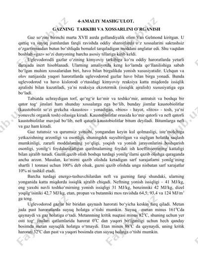 gazning tarkibi va xossalari — DOC