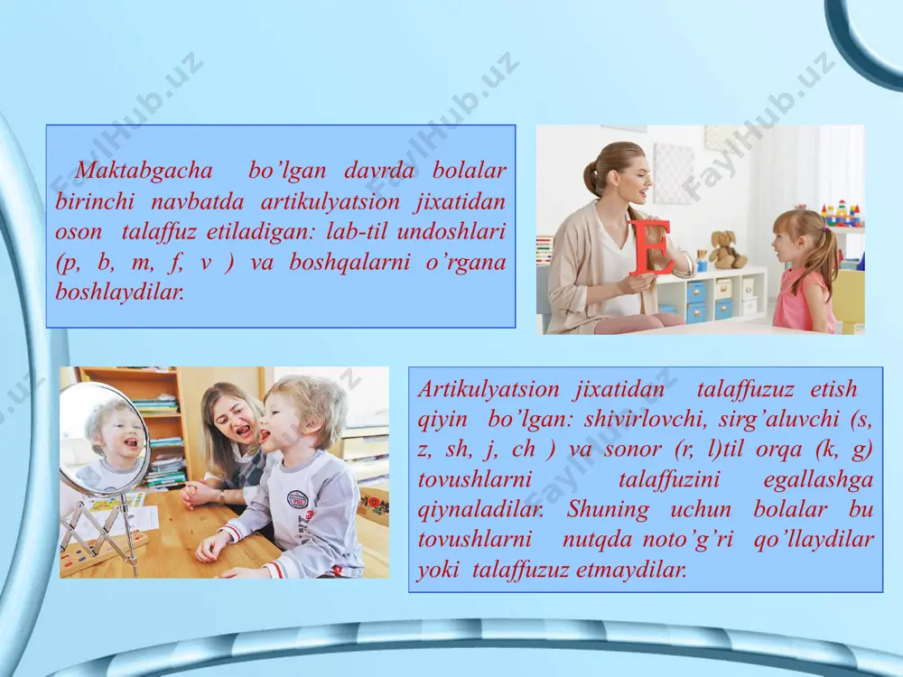 maktabgacha ta’lim bolalarini nutqini o’stirish - Page 5