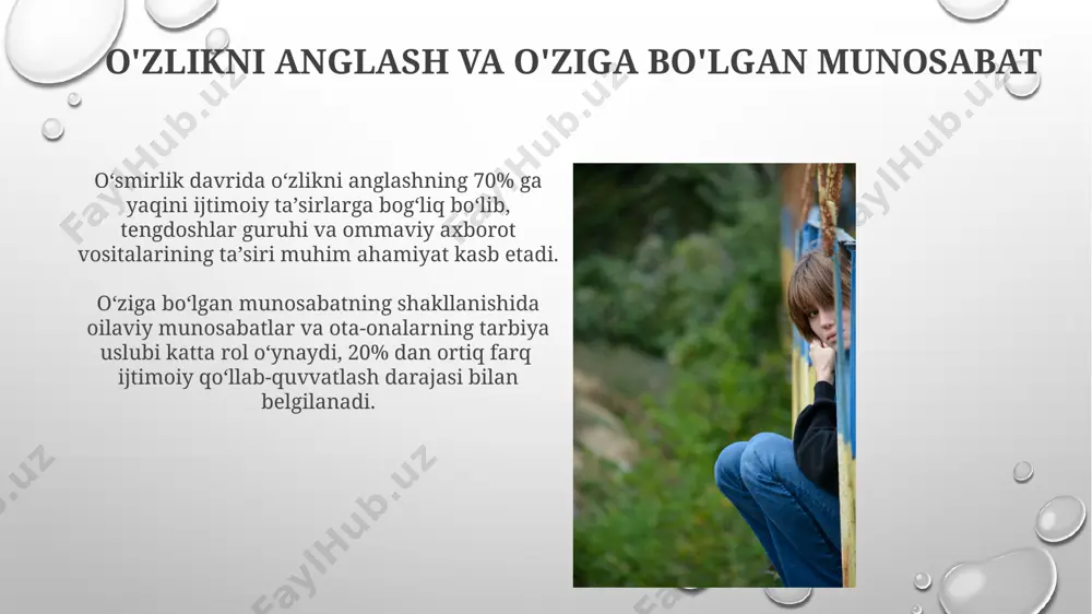 o'smirlik davrida psixik rivojlanish xususiyatlari - Page 4