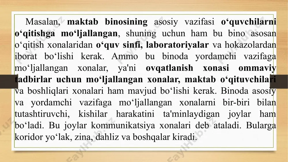 bino va inshootlar haqida tushunchalar - Page 4