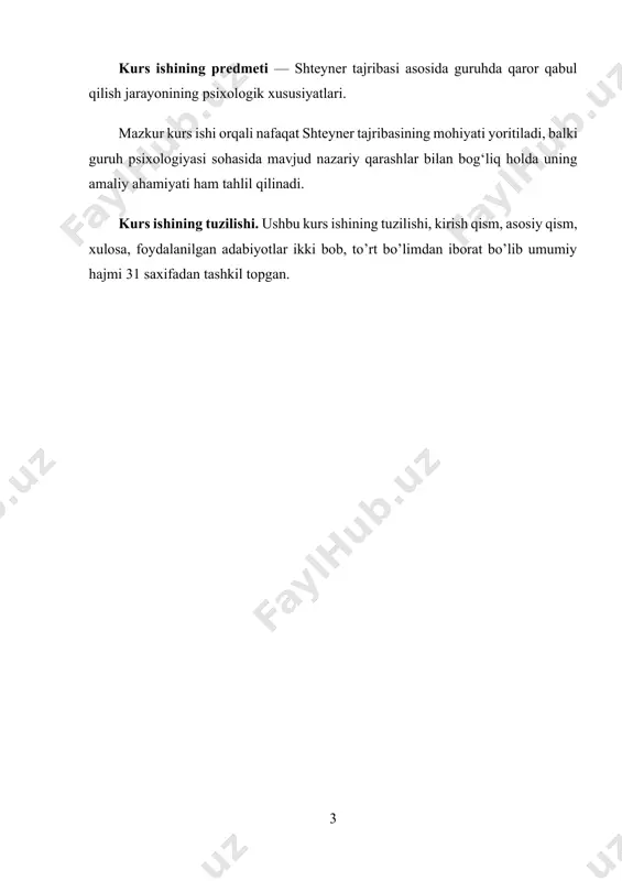 shda qo‘llaniladi. mobil telefonlar, radio apparatlar, kompyuterlar va boshqa ko‘plab qurilmalarning ichki qismlari aynan shunday metall ekranlar bilan himoyalanadi. shteyner tajribasining ilmiy mohiyati shteyner tajribasi elektrostatik qonuniyatlarni isbotlash uchun juda muhim tajriba hisoblanadi. bu tajriba orqali faradey qafasi deb ataluvchi tushunchaning negizi tushuntiriladi. faradey qafasi — bu tashqi elektr maydon ta’sirini ichki hududga o‘tkazmaydigan metall qobiqdir. shteyner tajribasi aynan shu tamoyilga asoslanadi. tajribada qo‘llaniladigan metall sfera yoki silindr tashqi zaryadlar bilan ta’minlanganda, metall ichida erkin harakatlanuvchi elektronlar tashqi yuzaga chiqib ketadi. bu esa ichki yuzada zaryad bo‘lmasligini ta’minlaydi. agar ichkariga joylashtirilgan sezgir qurilma yordamida o‘lchov olib borilsa, u hech qanday elektr ta’sirni sezmaydi. bu shuni anglatadiki, metall ichkarisida elektr maydon mavjud emas. tajriba nima uchun muhim? bu tajriba elektr zaryadlarning faqat metall jismlarning tashqi yuzasida joylashishini va ularning ichki hududini elektr maydondan himoyalash mumkinligini ko‘rsatadi. aynan shu prinsip elektrotexnika, elektronika va kiberxavfsizlik sohalarida ham qo‘llaniladi. masalan: · elektr kabellar ichida …