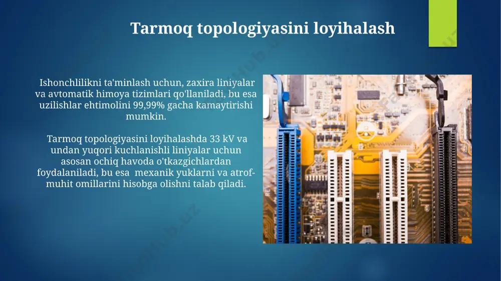 elektr taʼminoti tizimini loyihalash - Page 5