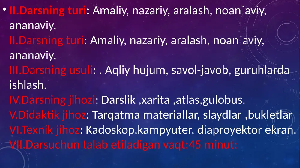 geografiya fanining o'qitish metodlari - Page 4