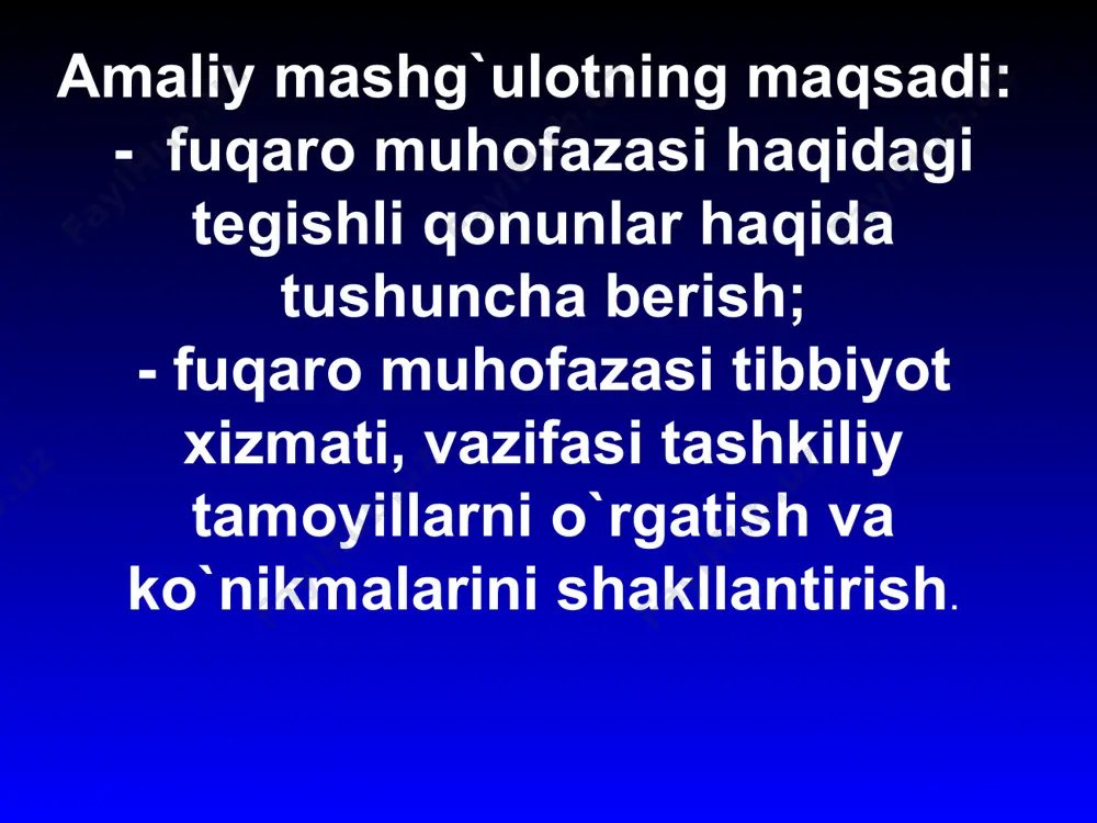 шқармалари * “тҳқрктм”, “тҳқмо”, “қамчиқ” ва “резак” * т тез ҳаракат қилиш махсус отряди (тҳқмо) (отряд командири) отряд командири ўринбосари - штаб бошлиғи отряд командирининг моддий техник таъминот бўйича ёрдамчиси штаб қидирув-қутқарув гурухи тоғда қутқарув гуруҳи “чимган” навбатчи-диспетчерлик хизмати рк ва б(б)мг таъминот гуруҳи * т “қамчиқ” ққо (отряд командири) отряд командири ўринбосари тезкор навбатчи хизмати тоғда қутқарув гуруҳи навбатчи диспетчерлик хизмати таъминот гуруҳи рк ва б(б)мг * т “резак” ққо (отряд командири) отряд командири ўринбосари – тоғда қутқарув гуруҳи командири отряд командирининг моддий техник таъминот бўйича ёрдамчиси тоғда қутқарув гуруҳи рк ва б(б)мг таъминот гуруҳи * отрядларнинг техникалари * ақм “камаз” 43118 ушбу автомобиль авария-қутқарув отряди шахсий таркиби ва авария-қутқарув асбоб-анжомларини муайан ҳудудда содир бўлган фавқулодда вазиятларни ўз вақтида бартараф этиш, ёки олдини олиш учун мўлжалланган. қидирув-қутқарув ишларини олиб бориш учун жойида электр, радиоалоқа ҳамда спутник таъминотлари билан таъминлайди. автомобиль 9 нафар қутқарувчини олиб юришга мўлжалланган * ақм “камаз” …