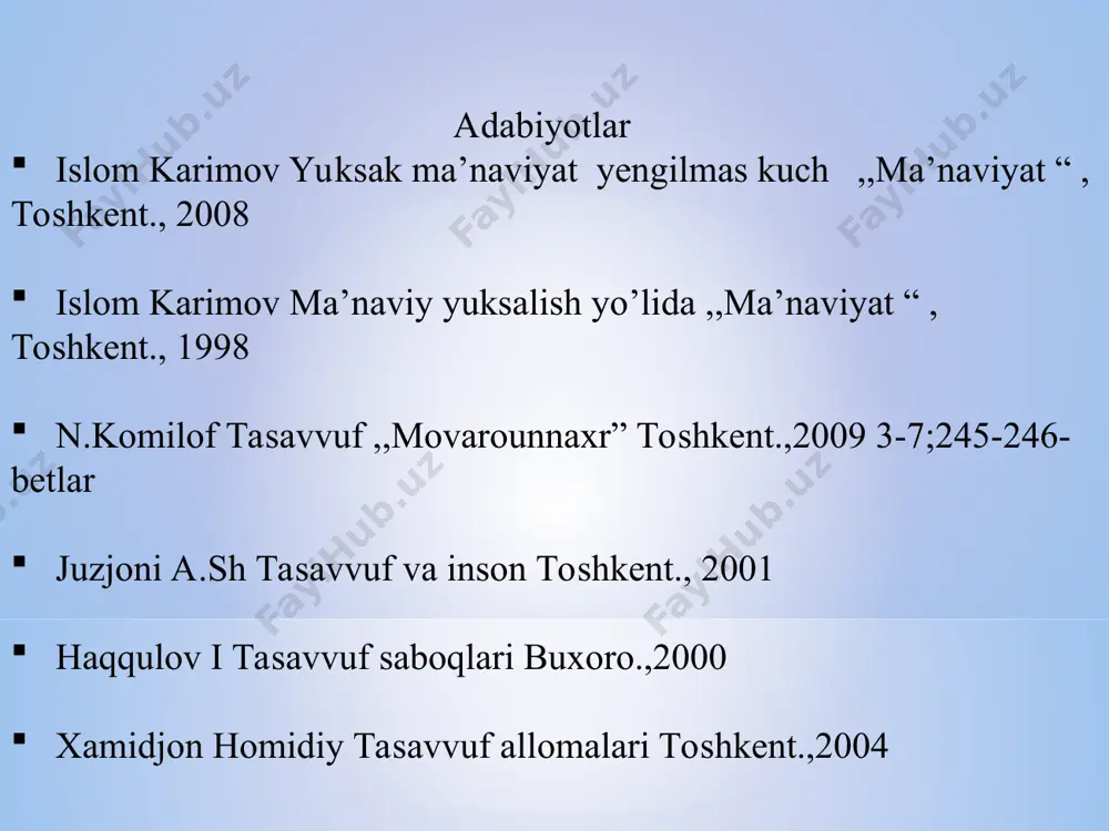 kirish. tasavvuf ta’limoti - Page 4