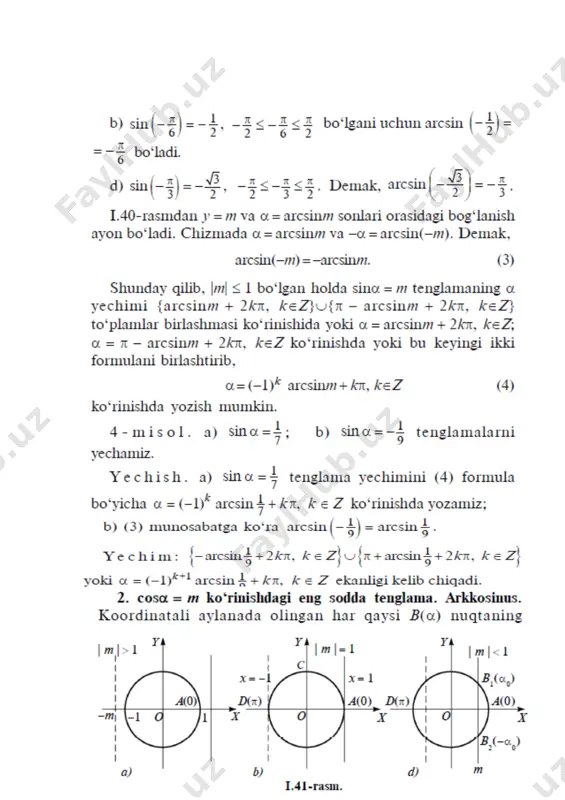 sodda trigonometrik tenglamalar - Page 4