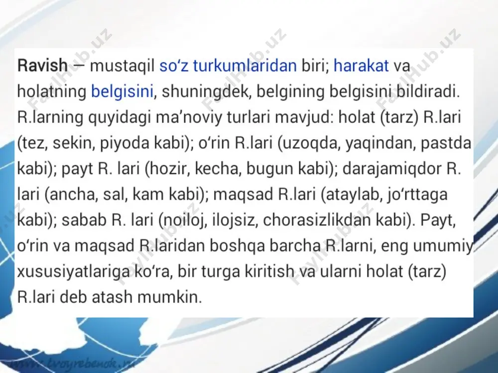 ravish so'z turkumi - Page 3