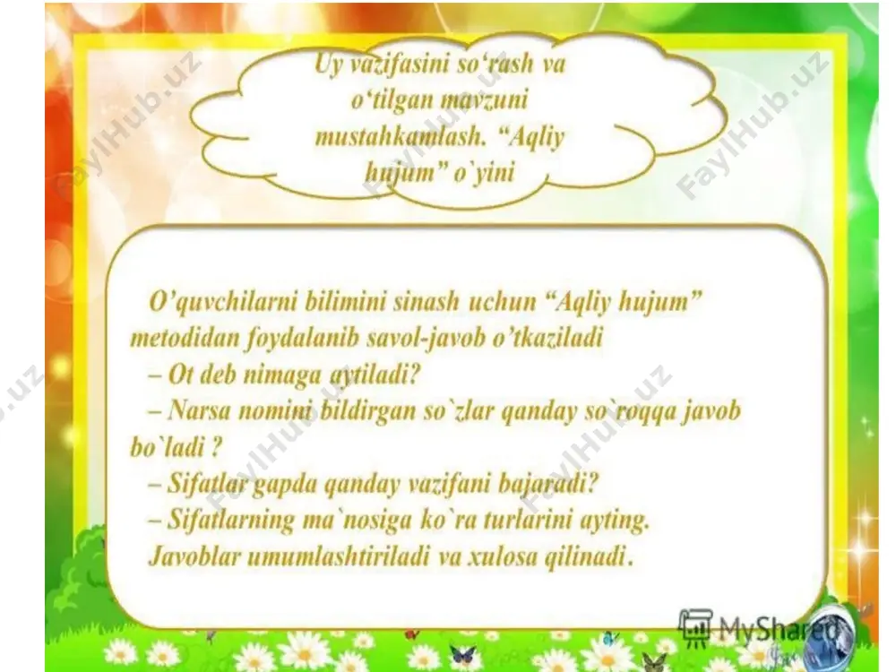 son so‘z turkumini takrorlash 5-sinf - Page 5