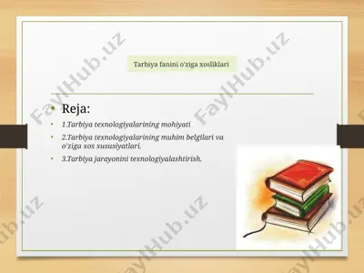 tarbiyafanino'zigaxosliklari — PPTX
