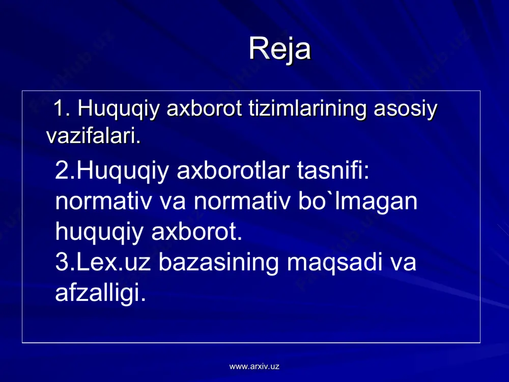 huquqiy axborot tizimlari - Page 2