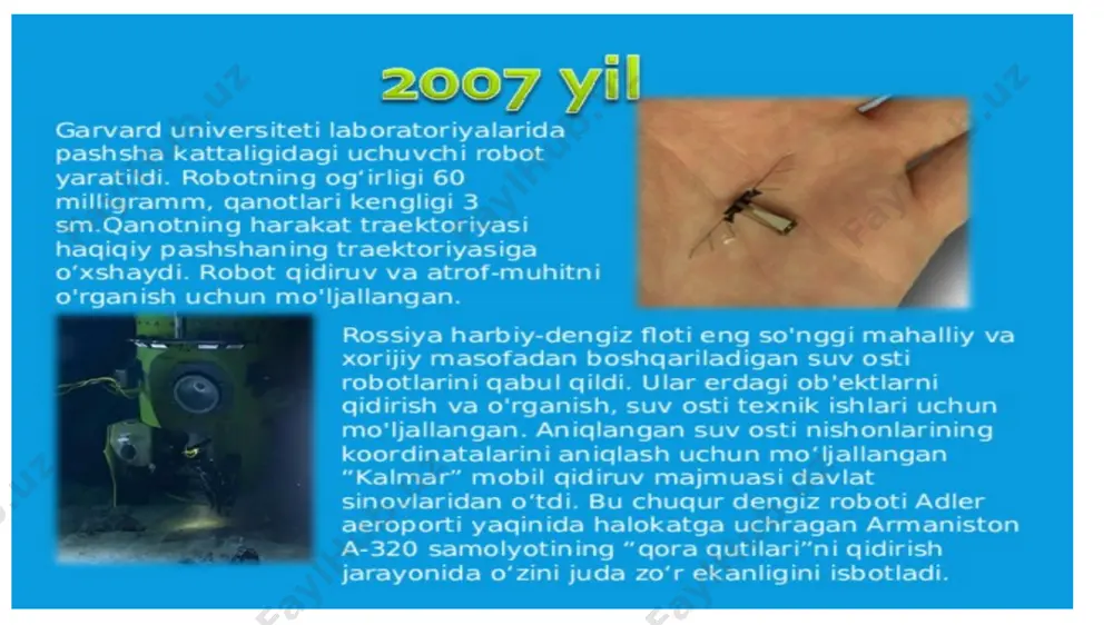 robotlarni boshqarish tizimlari - Page 5