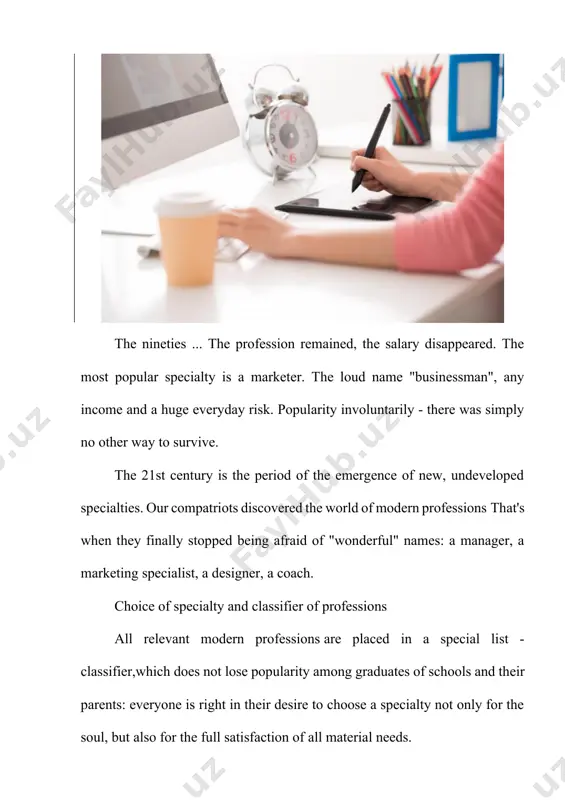 t. the specialist develops and promotes products through communication with the audience. if the work does not suit the world changes, changing people. often changes are manifested in the desire to acquire another profession, because a person believes that he has "grown" from the previous one, or he needs to improve his skills, and this requires changing jobs or even a kind of activity. modern professions in the majority givewide opportunities for related work: a journalist can be both a successful copywriter and an equally successful editor, and a confectioner can easily be reclassified to a culinary specialist, a historian to a guide, etc. but if the career crisis is too long, you can think about a radical change in the profession, and at the same time - and life. the most accessible way is professional courses to raise the qualification level with the aim of findingmore interesting and highly …