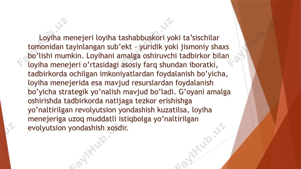 loyiha boshqaruvi fanining predmeti va mazmuni - Page 4
