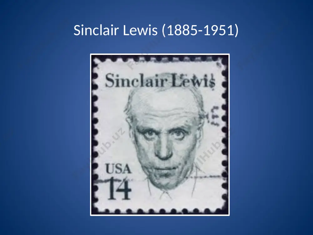 sinclair lewis: introduction - Page 3