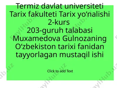 qo'qonxonligida harbiy unvon va mansablar — PPTX