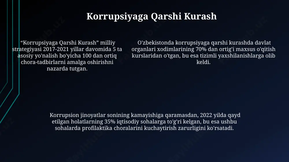 korrupsiyaning mohiyati va uning oqibatlari - Page 5
