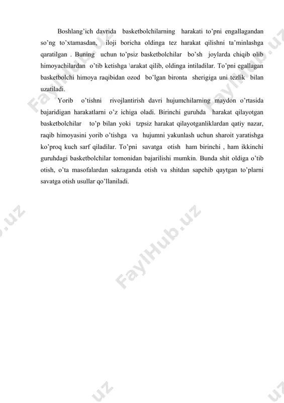 basketbol o’yinning strategiya va taktikachi - Page 5