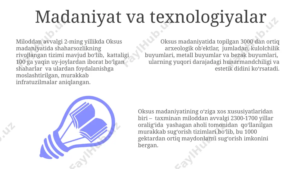 oks sivilizatsiyasining mahalliy ildizlari - Page 3