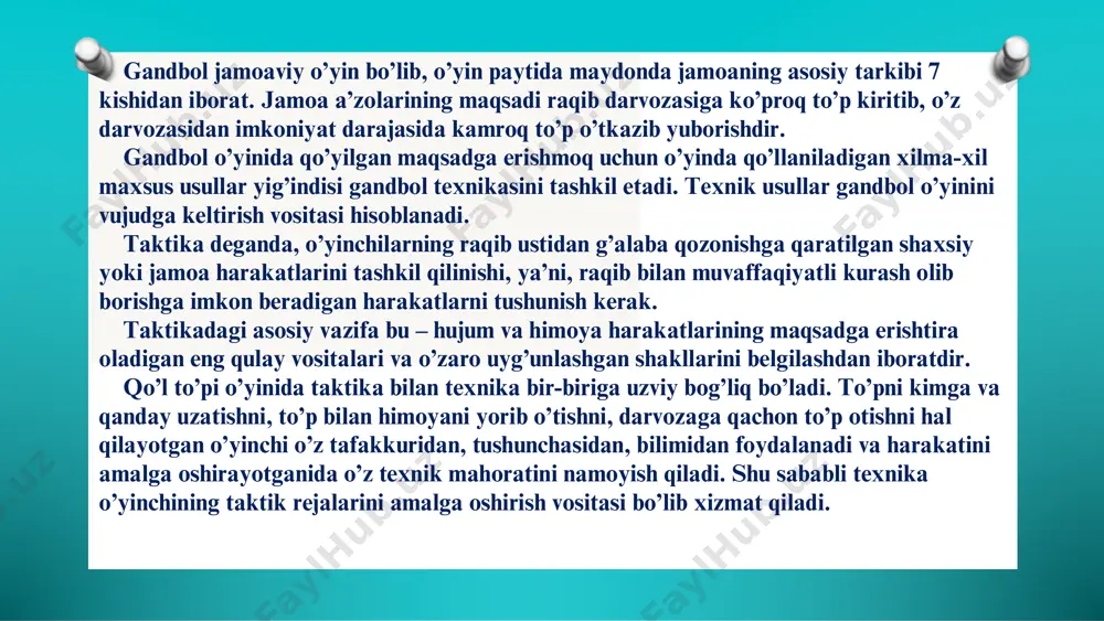 jismoniy tarbiya nazariyasi va metodikasi bo'yicha taqdimot - Page 4