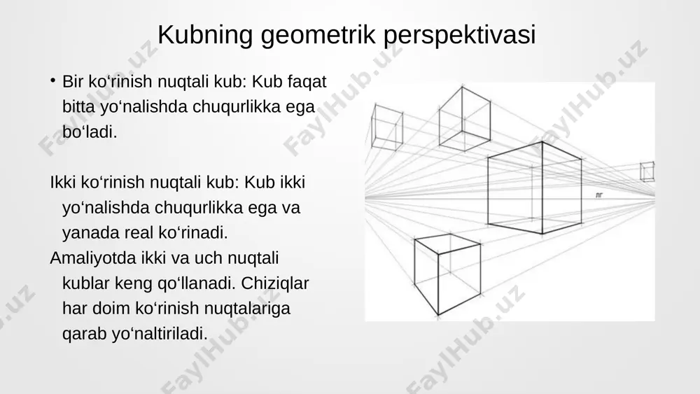 geometrik jismlarning geometrik perspektivasi - Page 4