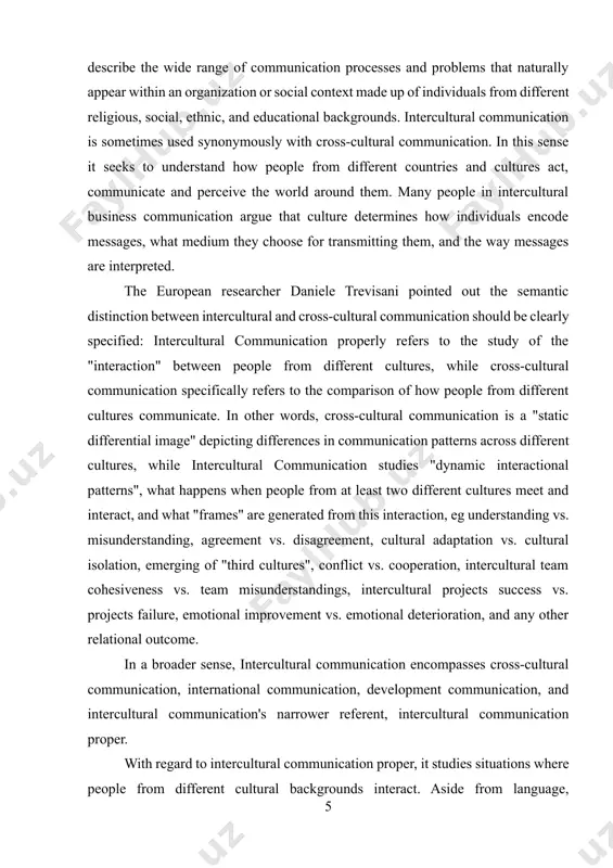 terioration, and any other relational outcome. in a broader sense, intercultural communication encompasses cross-cultural communication, international communication, development communication, and intercultural communication's narrower referent, intercultural communication proper. with regard to intercultural communication proper, it studies situations where people from different cultural backgrounds interact. aside from language, intercultural communication focuses on social attributes, thought patterns, and the cultures of different groups of people. it also involves understanding the different cultures, languages ​​and customs of people from other countries. intercultural communication plays a role in social sciences such as anthropology, cultural studies, linguistics, psychology and communication studies. intercultural communication is also referred to as the base for international businesses. there are several cross-cultural service providers around who can assist with the development of intercultural communication skills. research is a major part of the development of intercultural communication skills. effective intercultural communication involves more than understanding a group's norms. there have been many …